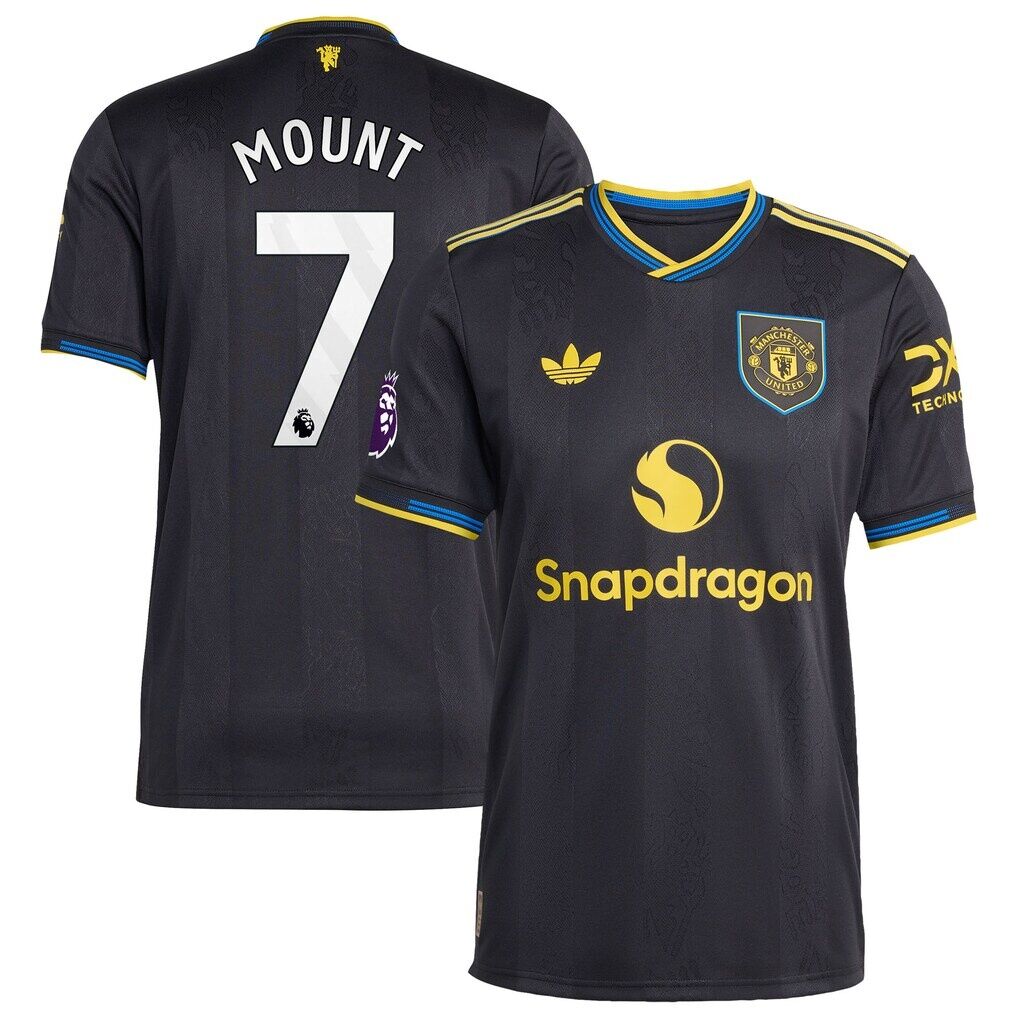 Mason Mount Manchester United adidas 2025/26 Third Authentic Player Jersey