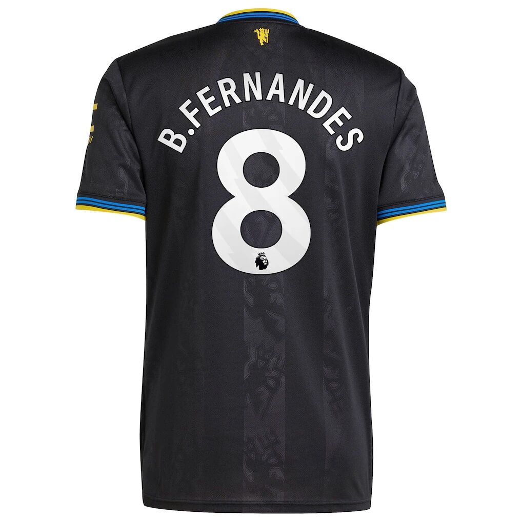 Bruno Fernandes Manchester United adidas 2025/26 Third Replica Player Jersey