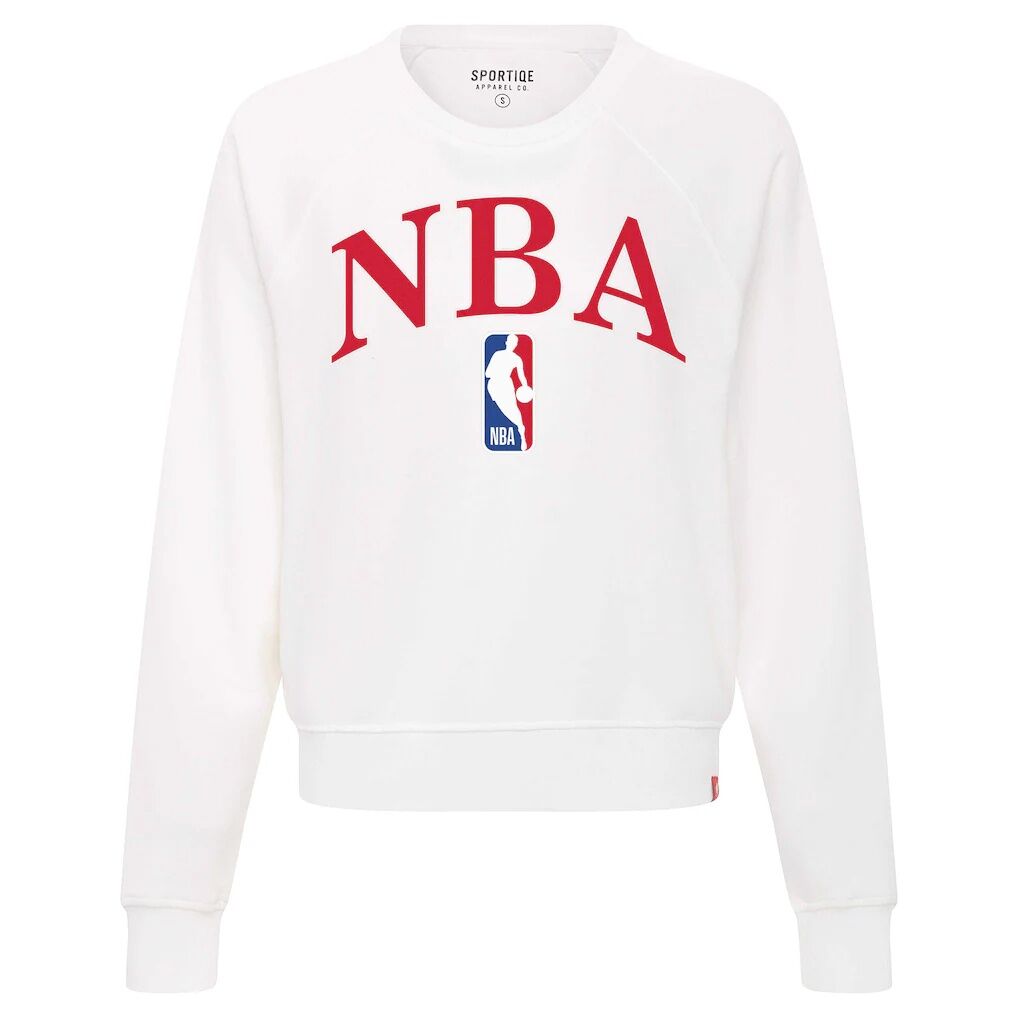NBA Sportiqe Women's Ashlyn Raglan Cropped Sweatshirt