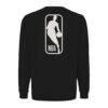 NBA Sportiqe Unisex Wales Long Sleeve T-Shirt - Black - Detail View