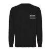NBA Sportiqe Unisex Wales Long Sleeve T-Shirt - Black - Side View