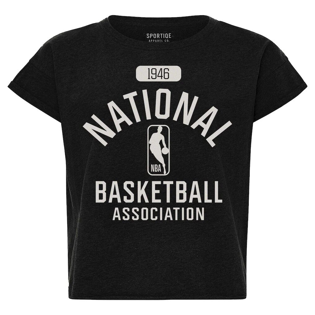 NBA Sportiqe Women's Cropped Genuine Issue Collection Alana T-Shirt