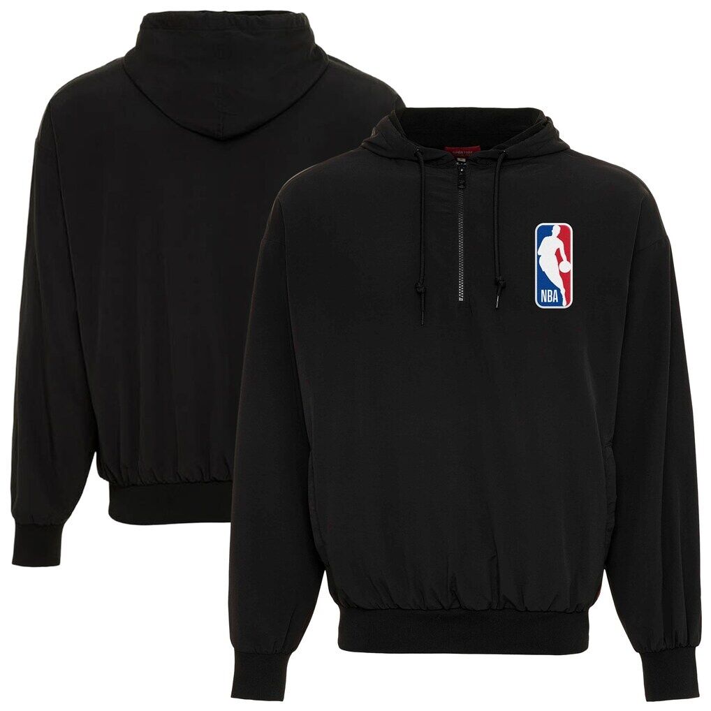 NBA Sportiqe Unisex Winfield Quarter-Zip Fleece Hoodie