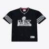 Super Bowl LX Mitchell & Ness x Levi's Unisex Legacy Jersey - Black - Front View