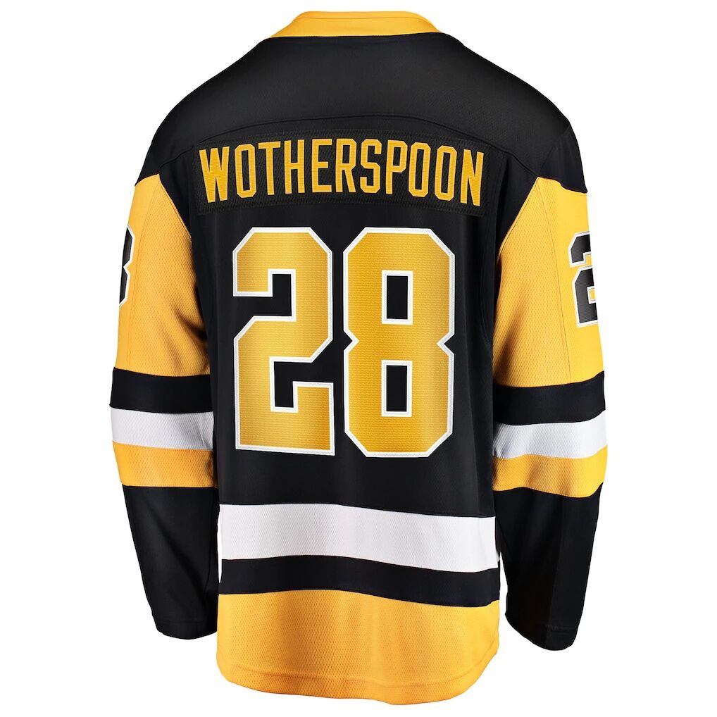 Parker Wotherspoon Pittsburgh Penguins Fashion7 Home Breakaway Jersey