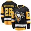 Parker Wotherspoon Pittsburgh Penguins Fashion7 Home Breakaway Jersey - Black - Front View