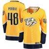 Nick Perbix Nashville Predators Fashion7 Women's Home Breakaway Jersey - Gold - Front View