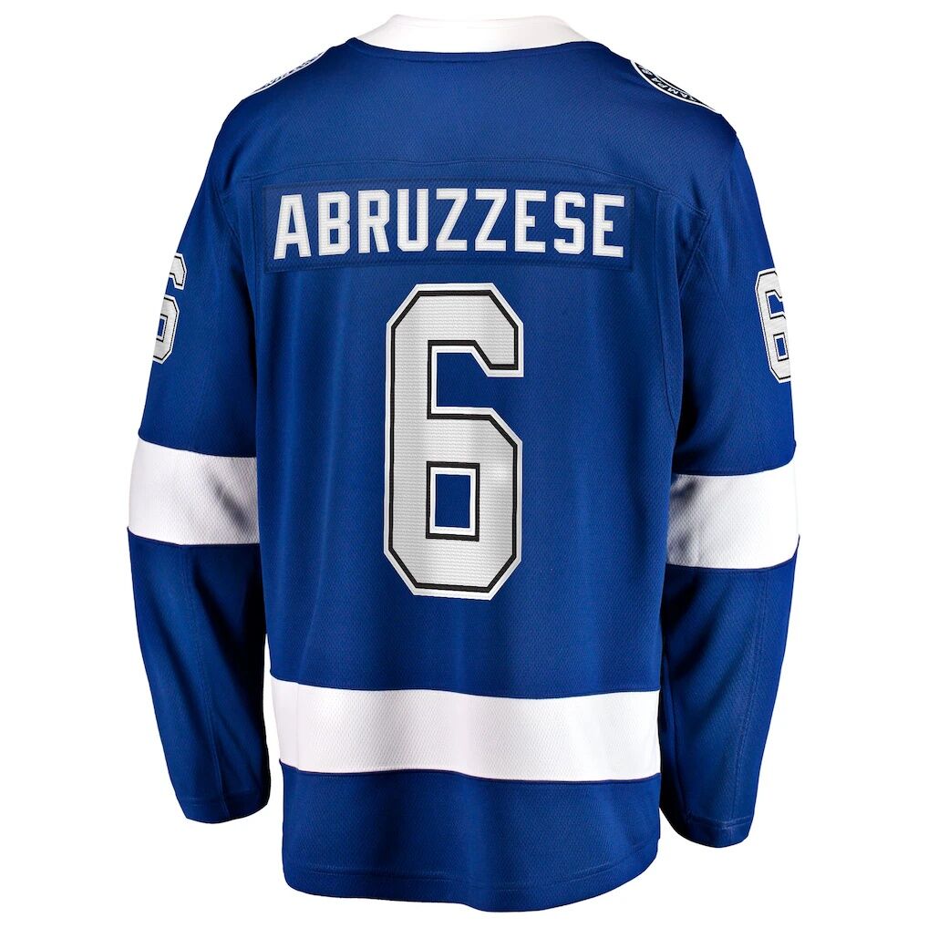 Nick Abruzzese Tampa Bay Lightning Fashion7 Home Breakaway Jersey