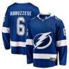 Nick Abruzzese Tampa Bay Lightning Fashion7 Home Breakaway Jersey - Blue - Front View