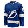 Nick Abruzzese Tampa Bay Lightning Fashion7 Home Breakaway Jersey - Blue - Side View