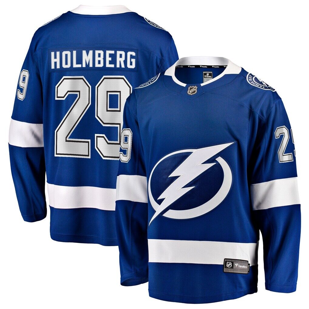 Pontus Holmberg Tampa Bay Lightning Fashion7 Home Breakaway Jersey