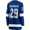 Pontus Holmberg Tampa Bay Lightning Fashion7 Women's Home Breakaway Jersey - Blue - Detail View