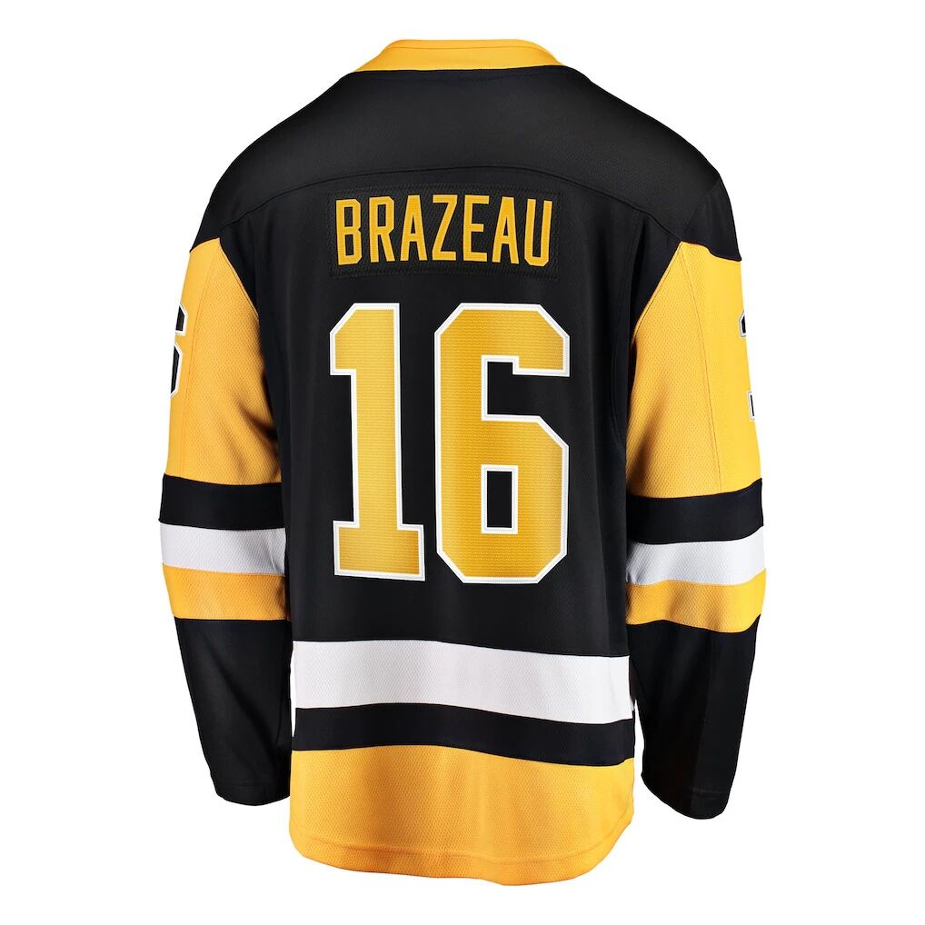 Justin Brazeau Pittsburgh Penguins Fashion7 Home Breakaway Jersey