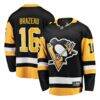 Justin Brazeau Pittsburgh Penguins Fashion7 Home Breakaway Jersey - Black - Front View