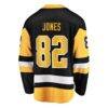 Caleb Jones Pittsburgh Penguins Fashion7 Home Breakaway Jersey - Black - Detail View