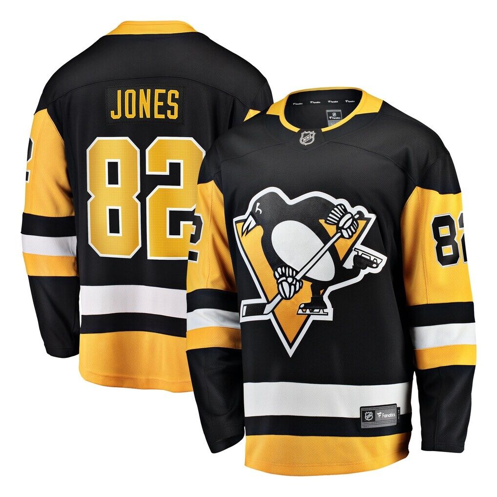 Caleb Jones Pittsburgh Penguins Fashion7 Home Breakaway Jersey