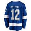 Jakob Pelletier Tampa Bay Lightning Fashion7 Home Breakaway Jersey - Blue - Detail View