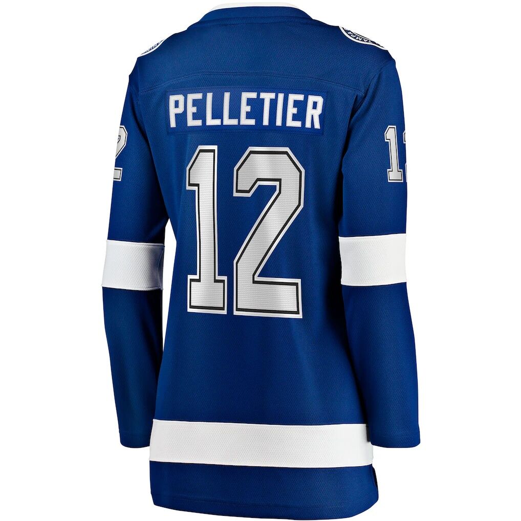 Jakob Pelletier Tampa Bay Lightning Fashion7 Women's Home Breakaway Jersey