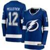 Jakob Pelletier Tampa Bay Lightning Fashion7 Women's Home Breakaway Jersey - Blue - Front View