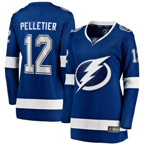 Jakob Pelletier Tampa Bay Lightning Fashion7 Women's Home Breakaway Jersey