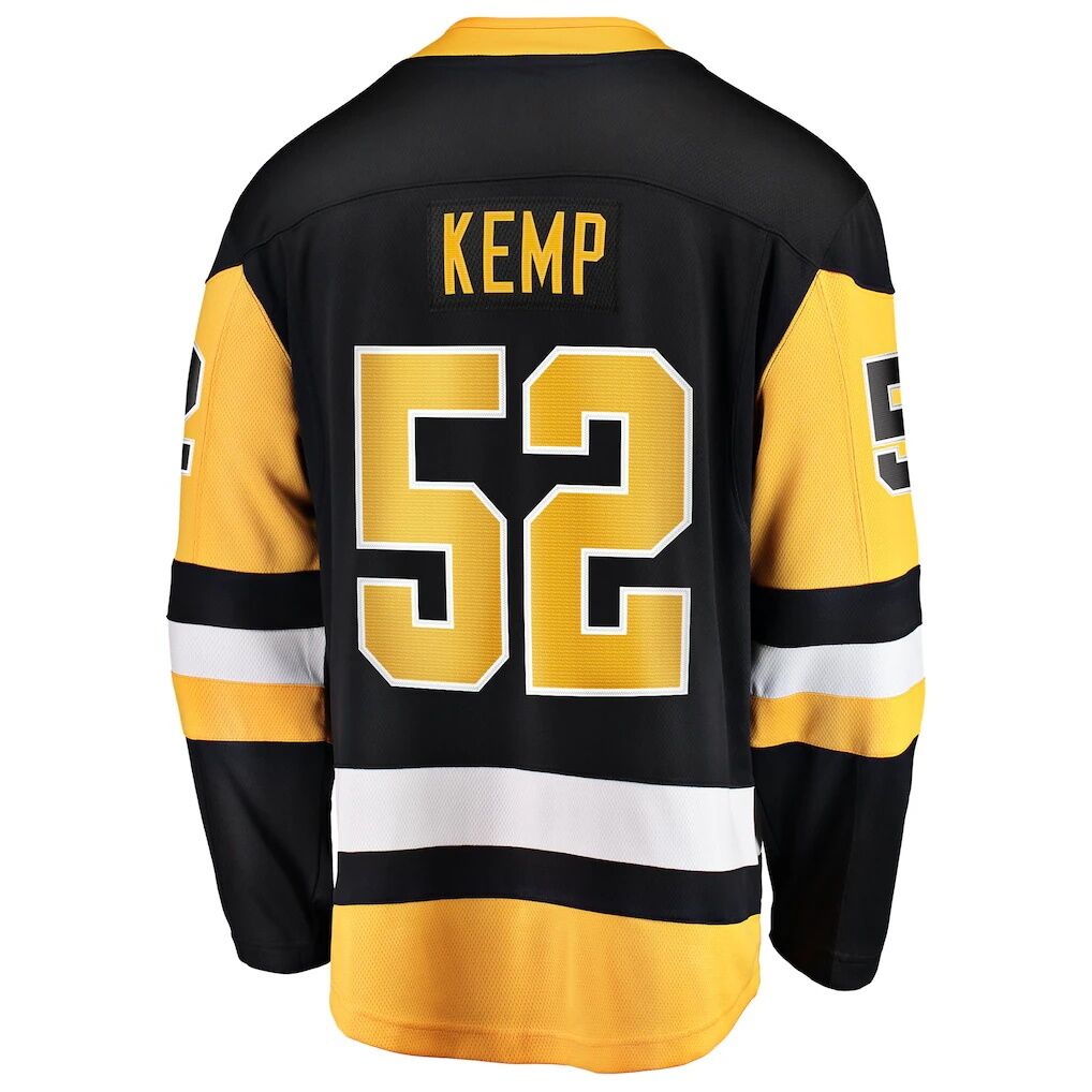 Philip Kemp Pittsburgh Penguins Fashion7 Home Breakaway Jersey