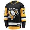 Philip Kemp Pittsburgh Penguins Fashion7 Home Breakaway Jersey - Black - Side View