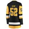 Philip Kemp Pittsburgh Penguins Fashion7 Women's Home Breakaway Jersey - Black - Detail View