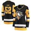 Philip Kemp Pittsburgh Penguins Fashion7 Women's Home Breakaway Jersey - Black - Front View