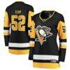 Philip Kemp Pittsburgh Penguins Fashion7 Women's Home Breakaway Jersey - Black - Front View