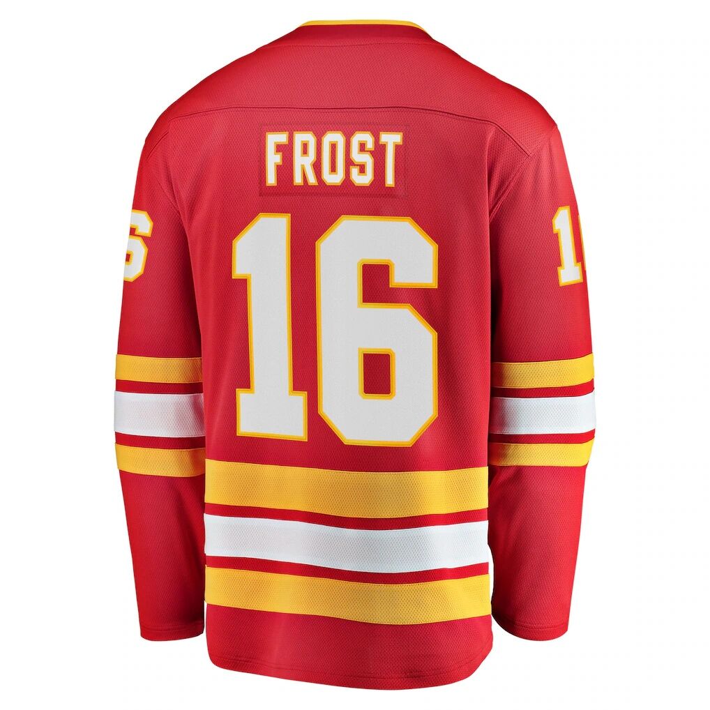Morgan Frost Calgary Flames Fashion7 Home Breakaway Jersey