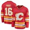 Morgan Frost Calgary Flames Fashion7 Home Breakaway Jersey - Red - Front View