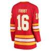 Morgan Frost Calgary Flames Fashion7 Women's Home Breakaway Jersey - Red - Detail View