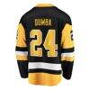 Matt Dumba Pittsburgh Penguins Fashion7 Home Breakaway Jersey - Black - Detail View