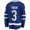 Henry Thrun Toronto Maple Leafs Fashion7 Home Breakaway Jersey - Blue - Detail View
