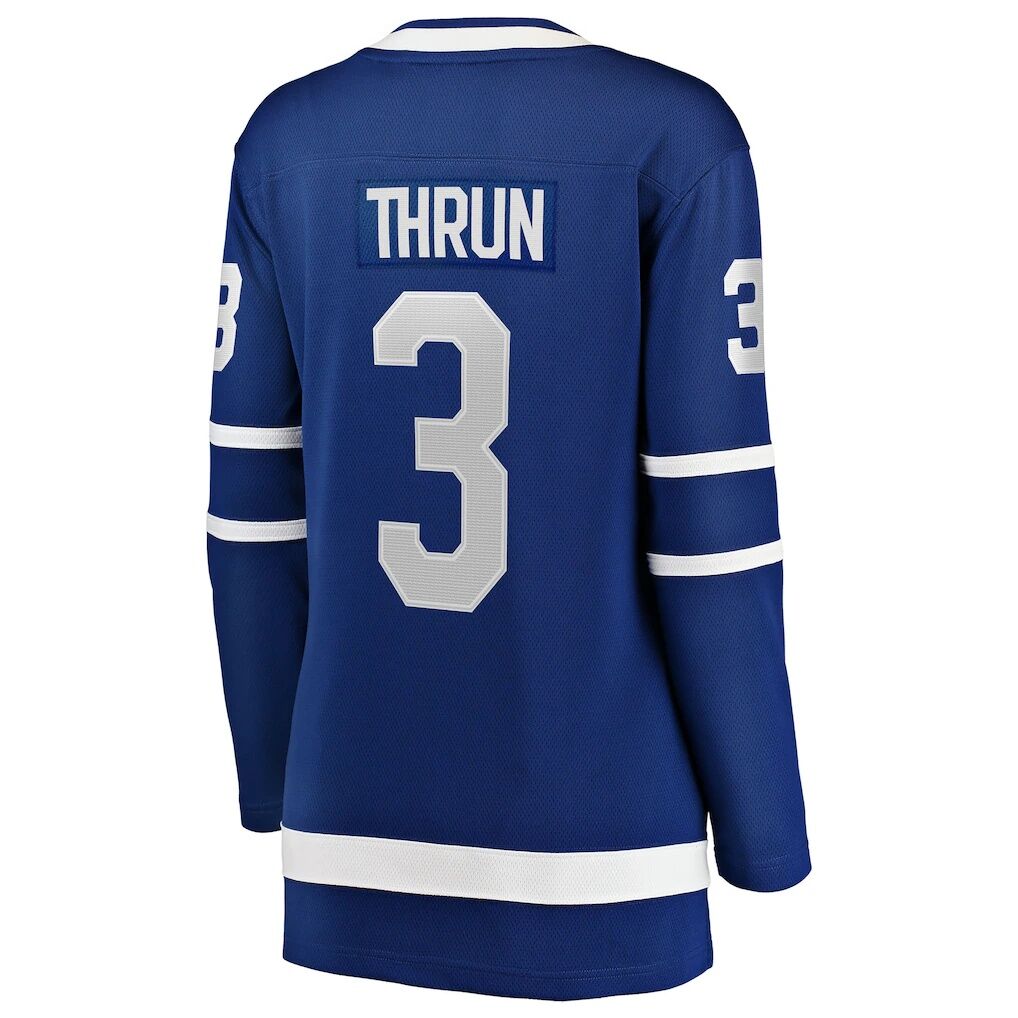 Henry Thrun Toronto Maple Leafs Fashion7 Women's Home Breakaway Jersey