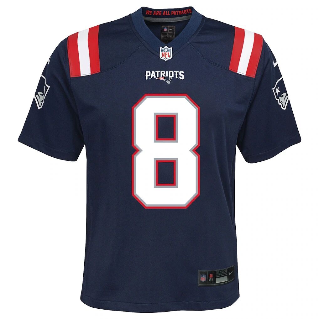 Stefon Diggs New England Patriots Nike Youth Team Game Jersey