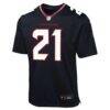 Nick Chubb Houston Texans Nike Youth Team Game Jersey - Navy - Side View
