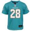 De'Von Achane Miami Dolphins Nike Preschool Team Game Jersey - - Side View
