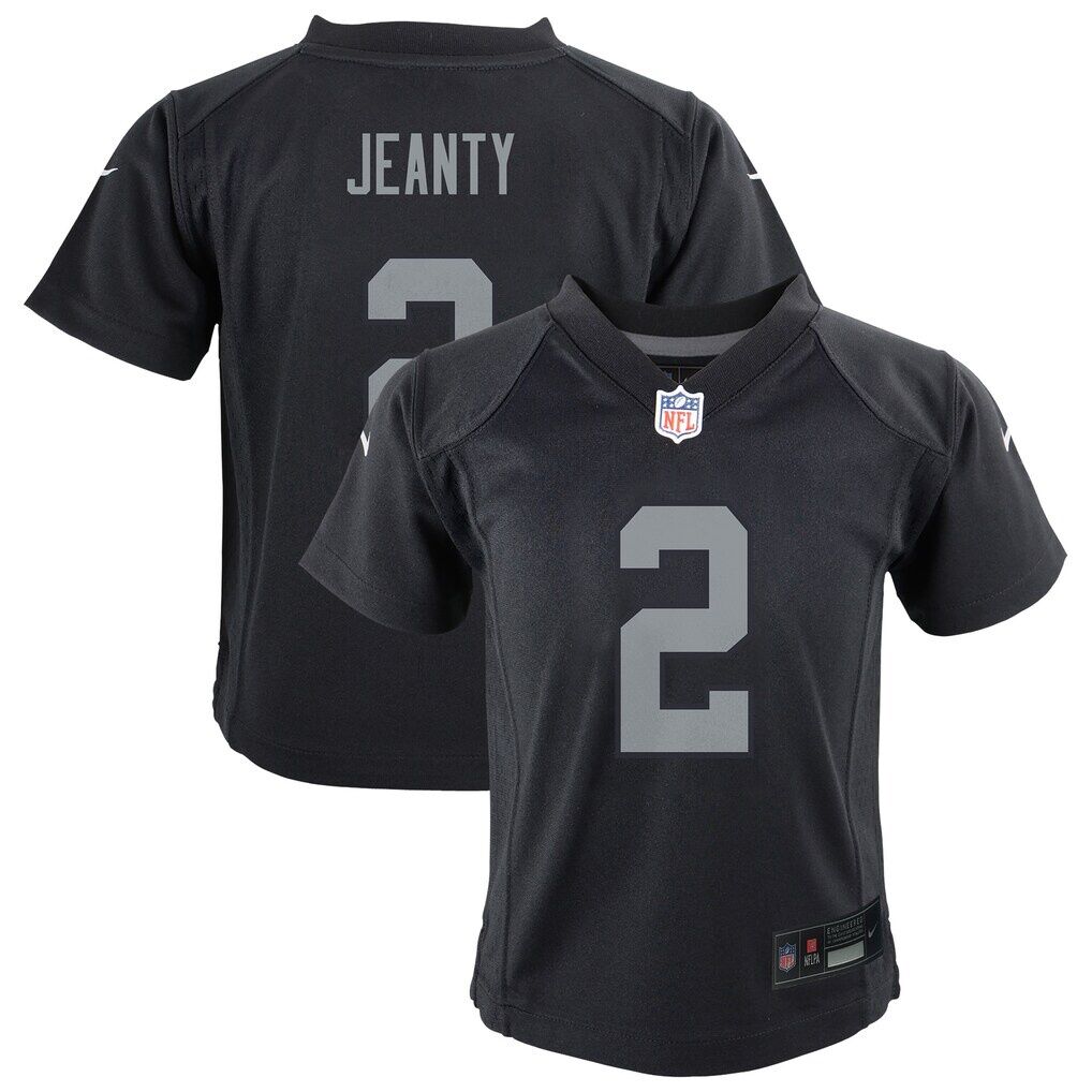 Ashton Jeanty Las Vegas Raiders Nike Preschool Team Player Game Jersey