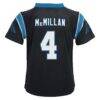 Tetairoa McMillan Carolina Panthers Nike Toddler Game Jersey - Black - Detail View