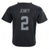 Ashton Jeanty Las Vegas Raiders Nike Toddler Team Game Jersey - Black - Detail View