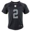 Ashton Jeanty Las Vegas Raiders Nike Toddler Team Game Jersey - Black - Side View