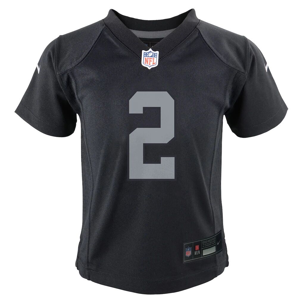 Ashton Jeanty Las Vegas Raiders Nike Toddler Team Game Jersey