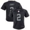 Ashton Jeanty Las Vegas Raiders Nike Infant Team Game Jersey - Black - Front View