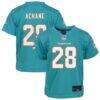 De'Von Achane Miami Dolphins Nike Infant Team Player Game Jersey - - Front View