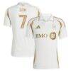 Son Heung-Min LAFC adidas 2025 Secondary Replica Player Jersey - White - Front View