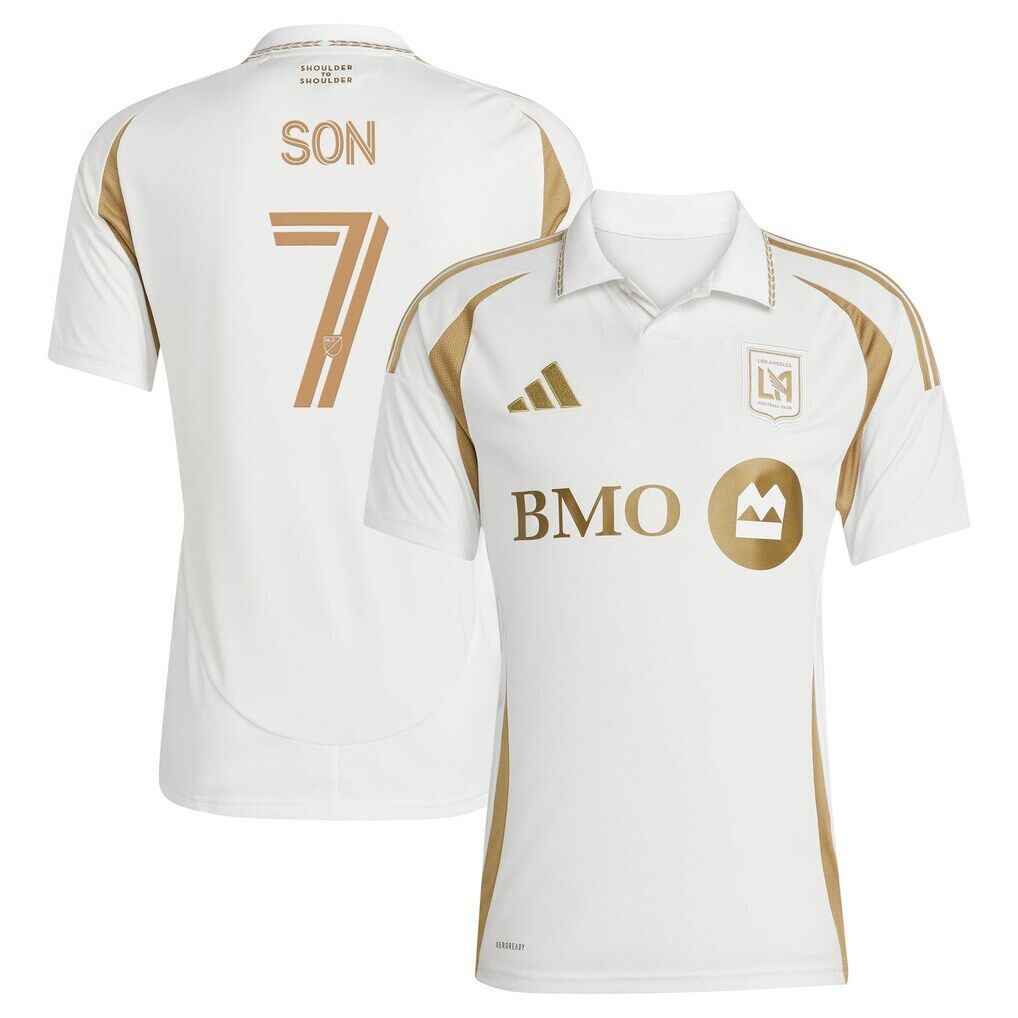 Son Heung-Min LAFC adidas 2025 Secondary Replica Player Jersey