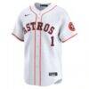 Carlos Correa Houston Astros Nike Home Limited Player Jersey - White - Side View
