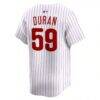 Jhoan Duran Philadelphia Phillies Nike Home Limited Player Jersey - White - Front View