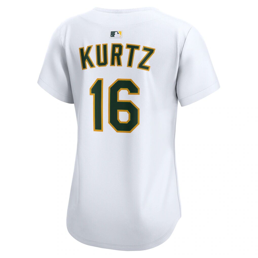 Nick Kurtz Athletics Nike Women's Home Limited Player Jersey